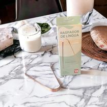 Limpador raspador de lingua cobre ayurveda Limpador raspador de lingua cobre ayurveda