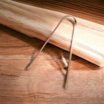 Limpador raspador de lingua cobre e saquinho algodão ayurveda árvovre