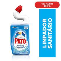 Limpador Sanitário Limpeza Profunda Gel Marine 500ml Pato