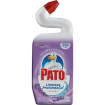Limpador Sanitário Pato Lavanda Limpeza Profunda Gel Squeeze 500ml