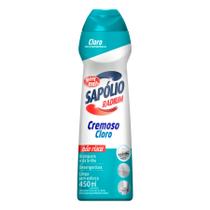 Limpador Saponáceo Cremoso Com Cloro Sapólio 450ml Limpador Saponáceo Cremoso Com Cloro Sapólio 450ml