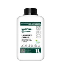 Limpador sem Espuma para Extratora Limpa e Extrai 1 L Laundry Citrus National Química Limpador sem Espuma para Extratora Limpa e Extrai 1 L Laundry Citrus National Química