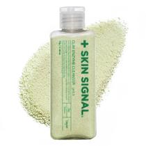Limpador SKIN SIGNAL Enzima de argila verde com PHA para pele com manchas