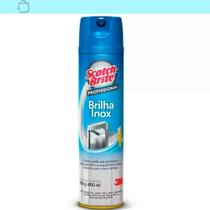 Limpador Spray Brilha Inox Scotch Brite 300G 3M Transparente Limpador Spray Brilha Inox Scotch Brite 300G 3M Transparente