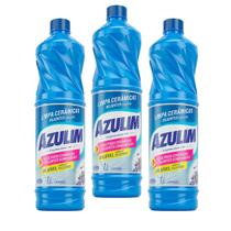 Limpador ulim ulejos Cerâmicas Rejuntes Lavanda 1L Kit 3 Limpador ulim ulejos Cerâmicas Rejuntes Lavanda 1L Kit 3