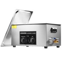 Limpador ultrassônico CREWORKS 22L com aquecedor e temporizador 480W