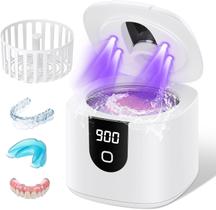 Limpador Ultrassônico de Dentaduras Moeila 45 kHz 200 ml 4 Modos Limpador Ultrassônico de Dentaduras Moeila 45 kHz 200 ml 4 Modos