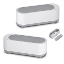 Limpador Ultrassonico Joias Aneis Kit 2 unidades Oculos Cordao Acessorios Pinceis de Maquiagem Estojo Portatil Multiuso Alta Frequencia Limpeza Profun