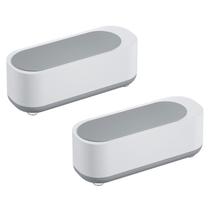 Limpador Ultrassonico Oculos Joia Anel Acessorios Kit 2 unidades Pinceis de Maquiagem Portatil Multiuso Alta Frequencia Limpador Ultrassonico Oculos Joia Anel Acessorios Kit 2 unidades Pinceis de Maquiagem Portatil Multiuso Alta Frequencia