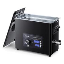Limpador Ultrassônico VEVOR 6L com Cesto de Aço Inoxidável Limpador Ultrassônico VEVOR 6L com Cesto de Aço Inoxidável