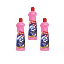 Limpador Veja Multi Uso Gold Floral 500Ml Kit 3