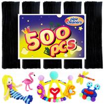 Limpadores de cachimbo Bundooraking Black 500 Craft Supplies Limpadores de cachimbo Bundooraking Black 500 Craft Supplies