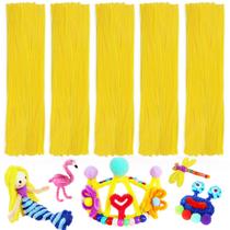 Limpadores de cachimbo Bundooraking Craft Art Supplies (amarelos) x200 Limpadores de cachimbo Bundooraking Craft Art Supplies (amarelos) x200