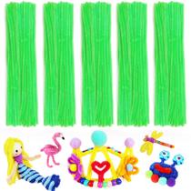 Limpadores de cachimbo Bundooraking Craft Art Supplies (verdes) x200