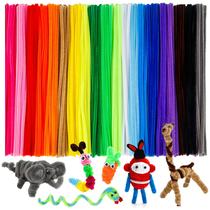 Limpadores de cachimbo Caydo 200 PCS Chenille Stems 20 cores 30 cm