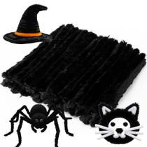 Limpadores de cachimbo Caydo Extra Thick Black 30 mm x 30 cm - 50 unidades