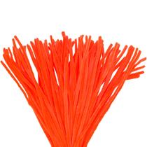 Limpadores de cachimbo com hastes de chenille laranja 30 cm e 200 unidades Limpadores de cachimbo com hastes de chenille laranja 30 cm e 200 unidades