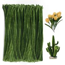 Limpadores de cachimbo Craft First Kitchen 100 unidades verde sálvia 30 cm Limpadores de cachimbo Craft First Kitchen 100 unidades verde sálvia 30 cm