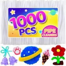 Limpadores de cachimbo Eppingwin 1000 unidades de suprimentos artesanais Chenille Stems Limpadores de cachimbo Eppingwin 1000 unidades de suprimentos artesanais Chenille Stems