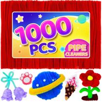 Limpadores de cachimbo Eppingwin 1000 unidades de suprimentos artesanais Chenille Stems Limpadores de cachimbo Eppingwin 1000 unidades de suprimentos artesanais Chenille Stems