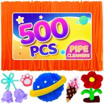 Limpadores de cachimbo Eppingwin 500 unidades de suprimentos artesanais Chenille Stems Limpadores de cachimbo Eppingwin 500 unidades de suprimentos artesanais Chenille Stems