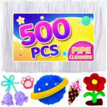 Limpadores de cachimbo Eppingwin 500 unidades de suprimentos artesanais Chenille Stems Limpadores de cachimbo Eppingwin 500 unidades de suprimentos artesanais Chenille Stems