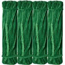 Limpadores de cachimbo FAVORXTM Dark Green Chenille Stems (pacote com 200)