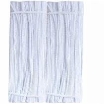 Limpadores de cachimbo GOTOONE White Chenille Stems 6 mm x 30 cm (100)