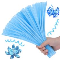 Limpadores de cachimbo Hssugi 100PCS Christmas Craft Light Blue