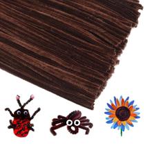 Limpadores de cachimbo Iuuidu Dark Brown Chenille Stem 150 unidades Limpadores de cachimbo Iuuidu Dark Brown Chenille Stem 150 unidades