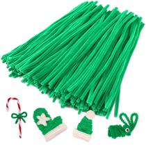 Limpadores de cachimbo Magipipe - 200 unidades - Hastes Chenille Verde Escuro