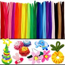 Limpadores de cachimbo MITINU 400 unidades de hastes de chenille, 20 cores variadas