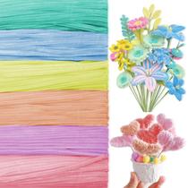 Limpadores de cachimbo Peryiter Chenille Stems 30 cm 500 unidades Craft Supply