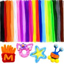 Limpadores de cachimbo Praisebank 1000 unidades, 25 multicoloridos com 30,5 cm de comprimento Limpadores de cachimbo Praisebank 1000 unidades, 25 multicoloridos com 30,5 cm de comprimento