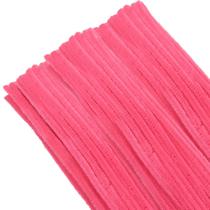 Limpadores de cachimbo TOAOB Dark Pink Chenille Hastes 6 mm x 30 cm 100 unidades