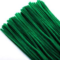 Limpadores de cachimbo TOAOB Green Chenille Stems 6 mm x 30 cm 100 unidades