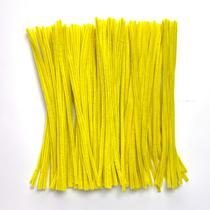 Limpadores de cachimbos Fanghuashi Chenille Stems for Crafts (amarelo)