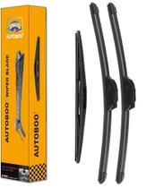 Limpadores de pára-brisa AUTOBOO 26cm + 17cm com Subaru traseiro de 14cm Limpadores de pára-brisa AUTOBOO 26cm + 17cm com Subaru traseiro de 14cm