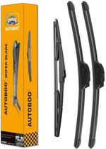 Limpadores de Para-brisa AUTOBOO - 26cm + 20cm + Traseiro 35cm (Pacote com 3)
