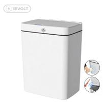 Limpeza Automatizada para Todos: Lixeira Sensor Automática Banheiro Cozinha Lixo Inteligente Bivolt - MR