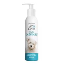 Limpeza De Lágrimas Limpa Olhos Cães Gato Pet Clean 100 ML