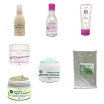 Limpeza de Pele Profunda 7 Produtos Uso Profissional Resultado Rápido