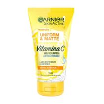 Limpeza Facial Garnier Uniform & Matte Vitamina C Antioleosidade 120g