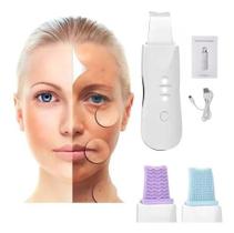 Limpeza Facial Peeling Ultrassônico Portátil