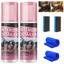 Limpeza para Interior de Carro ZannWnm 2x100 ml Spray Polidor Limpeza para Interior de Carro ZannWnm 2x100 ml Spray Polidor