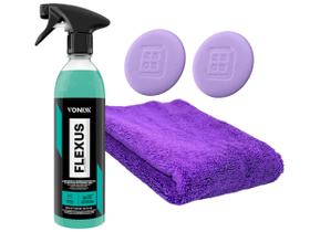Limpeza plasticos internos flexus 500ml toalha + aplicador Limpeza plasticos internos flexus 500ml toalha + aplicador