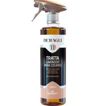 Limpeza profunda sem agredir nem ressecar limpador de couro tratta dettagli