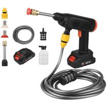 Limpeza Sem Esforço: Lavadora Vap Alta Pressão Portátil Recarregável - 110/220V