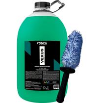 Limpezas pesada de rodas vexus 5l escova de microfibra pequena limpa rodas vonixx