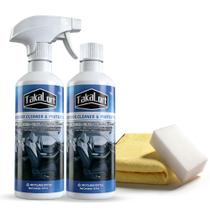 Limpiador de interior para auto TAKALORT 946 ml con toalla y esponja Limpiador de interior para auto TAKALORT 946 ml con toalla y esponja